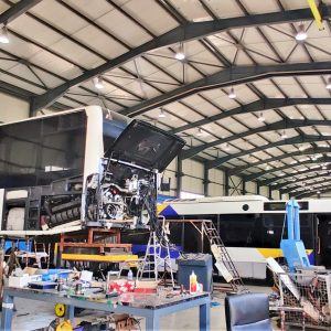 BLUE BUILDING - URBAN BUSES PROJECT-A