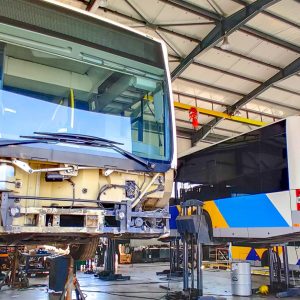 BLUE BUILDING - URBAN BUSES PROJECT